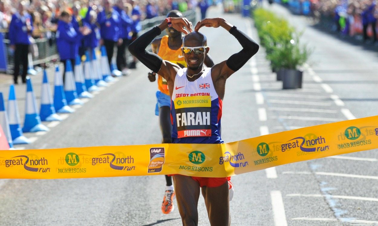 Mo Farah targets Great North Run hat-trick
