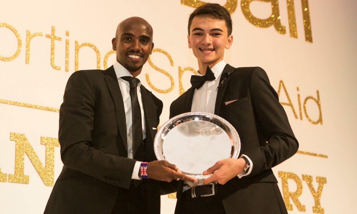 Mo Farah’s foundation donates £50,000 to SportsAid