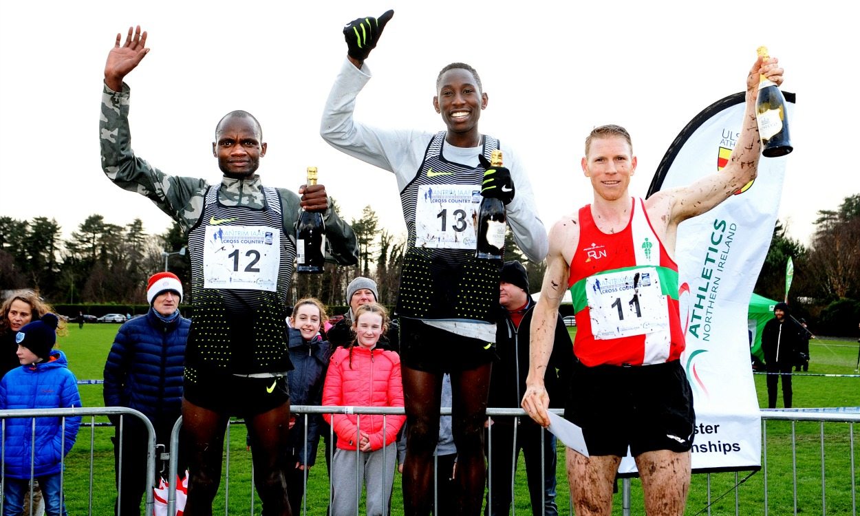 Conseslus Kipruto and Caroline Kipkirui win at Antrim International