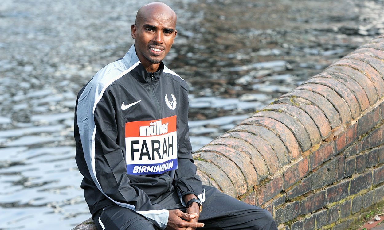 Mo Farah ready to bounce back in Birmingham