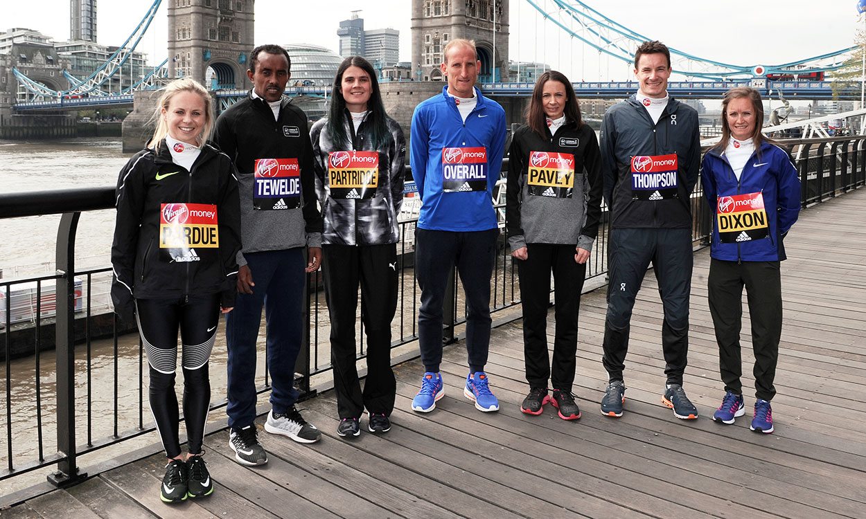 Top British athletes look ahead to London Marathon