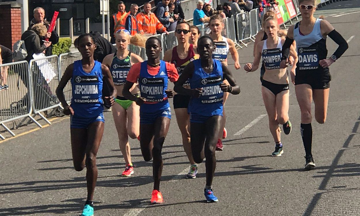 Caroline Kipkirui and Frankline Keitany win Great Birmingham 10k