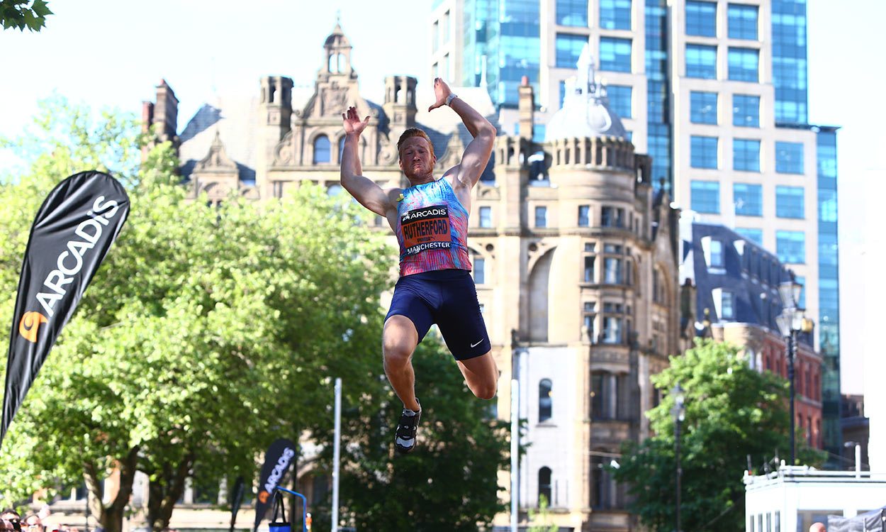 ‘I take my hat off to the people of Manchester’, says Greg Rutherford