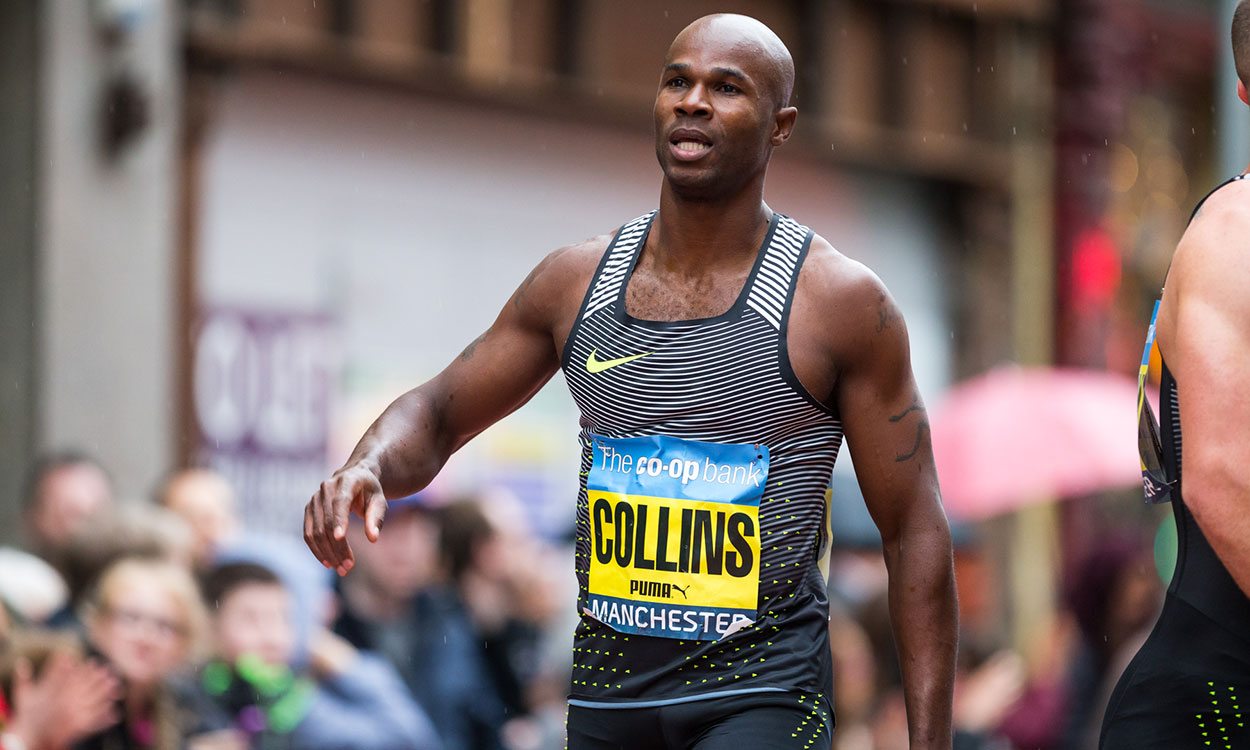Kim Collins to defend title at Arcadis Great CityGames Manchester