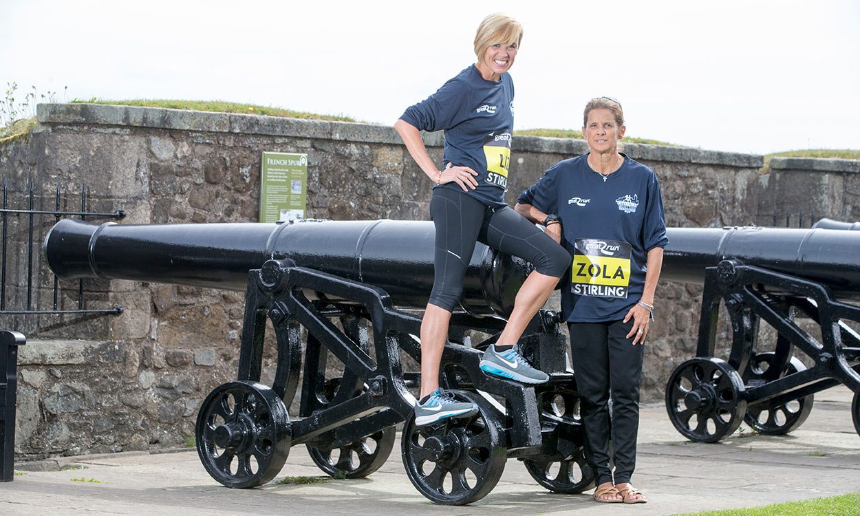 Liz McColgan and Zola Budd return to run in Scotland