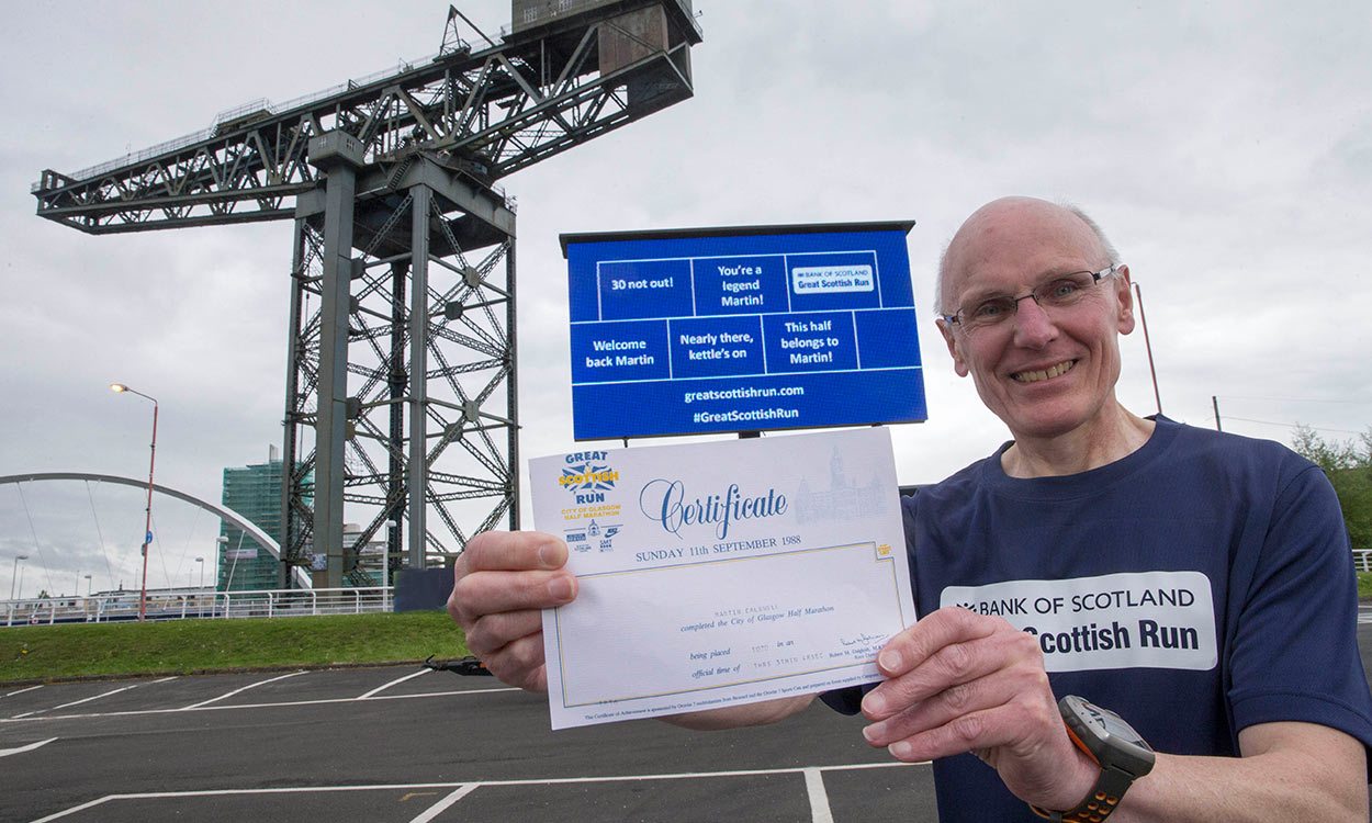 Martin Caldwell’s Great Scottish milestone