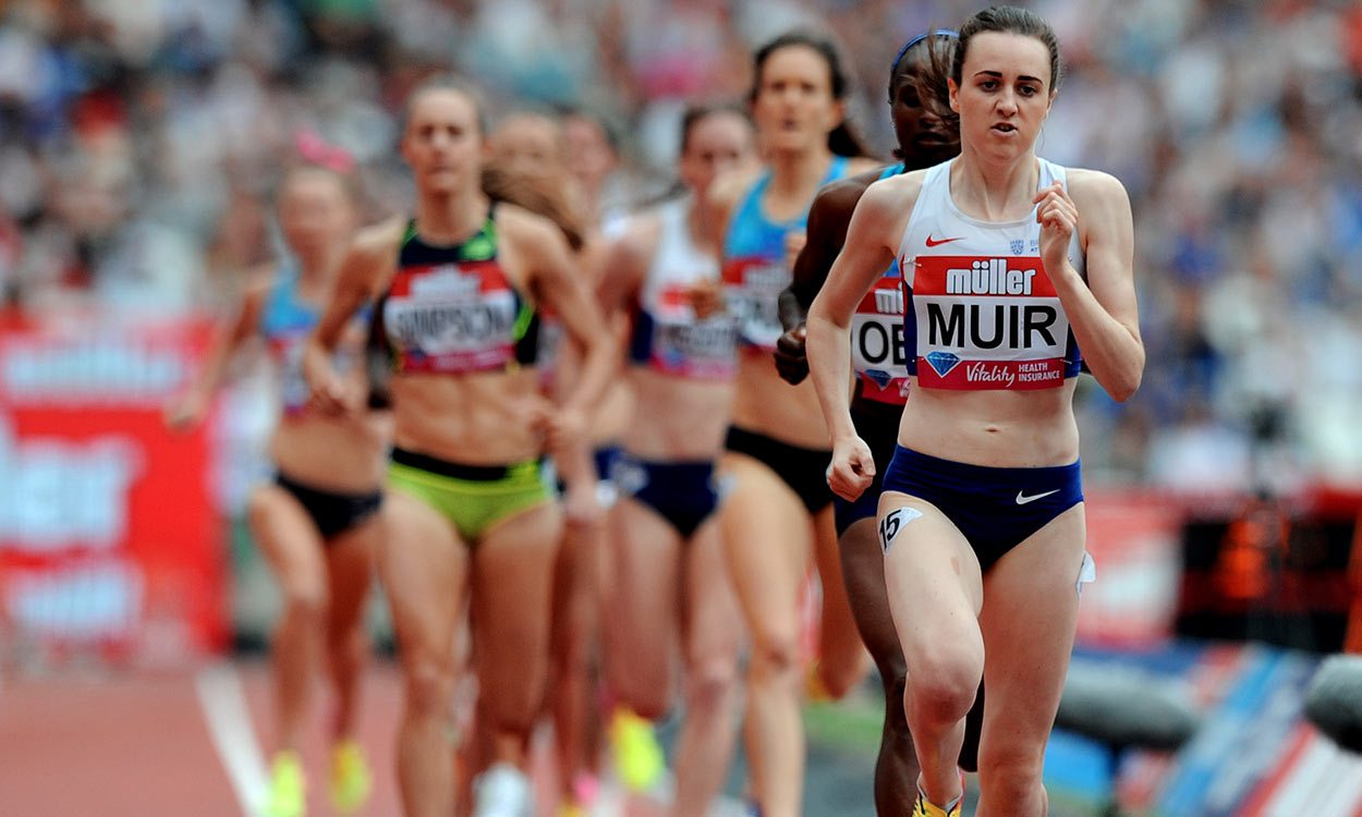Laura Muir improves Scottish mile record in London