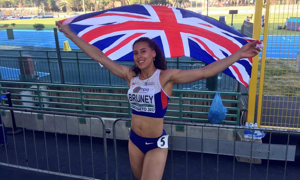 Maya Bruney following in some fast footsteps