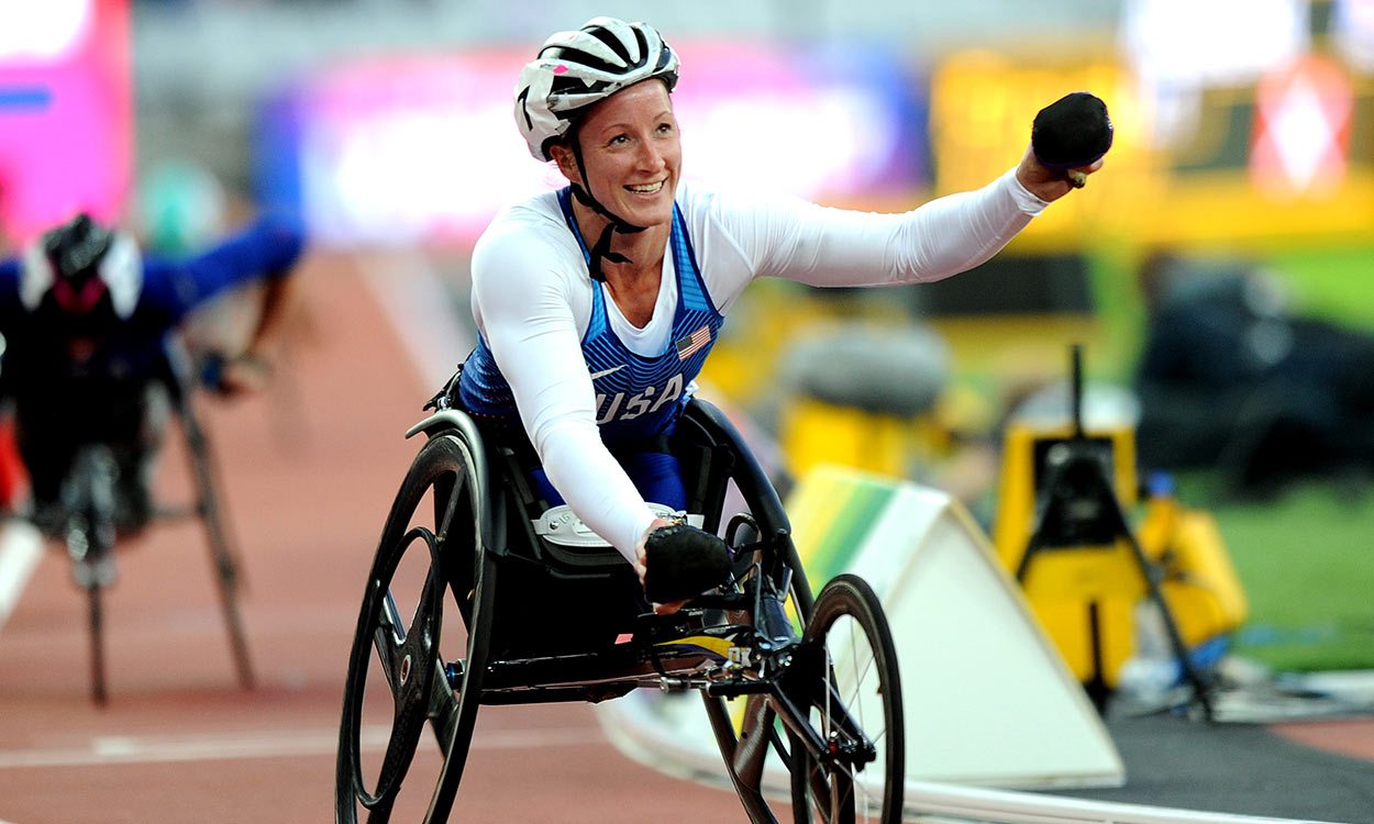 Tatyana McFadden wins fourth London 2017 gold