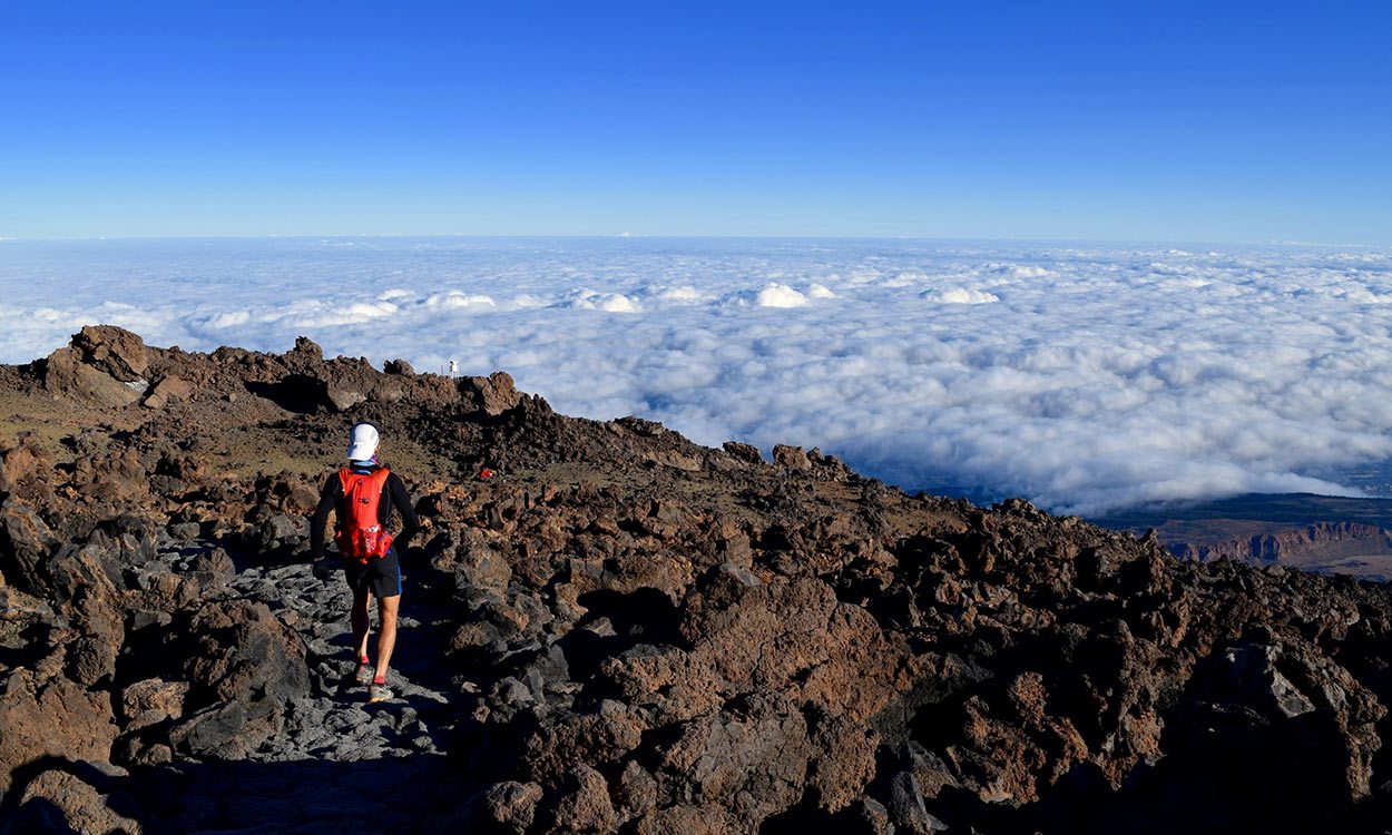 Sky racing: AW takes on the Tenerife Bluetrail