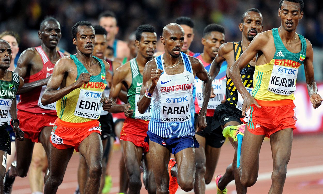 Mo Farah looks to bow out in full voice