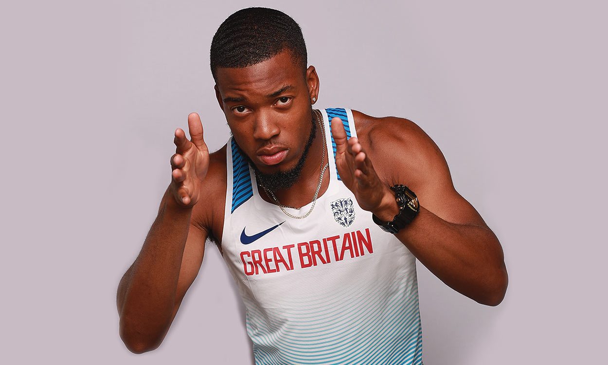 Trend setter Nethaneel Mitchell-Blake