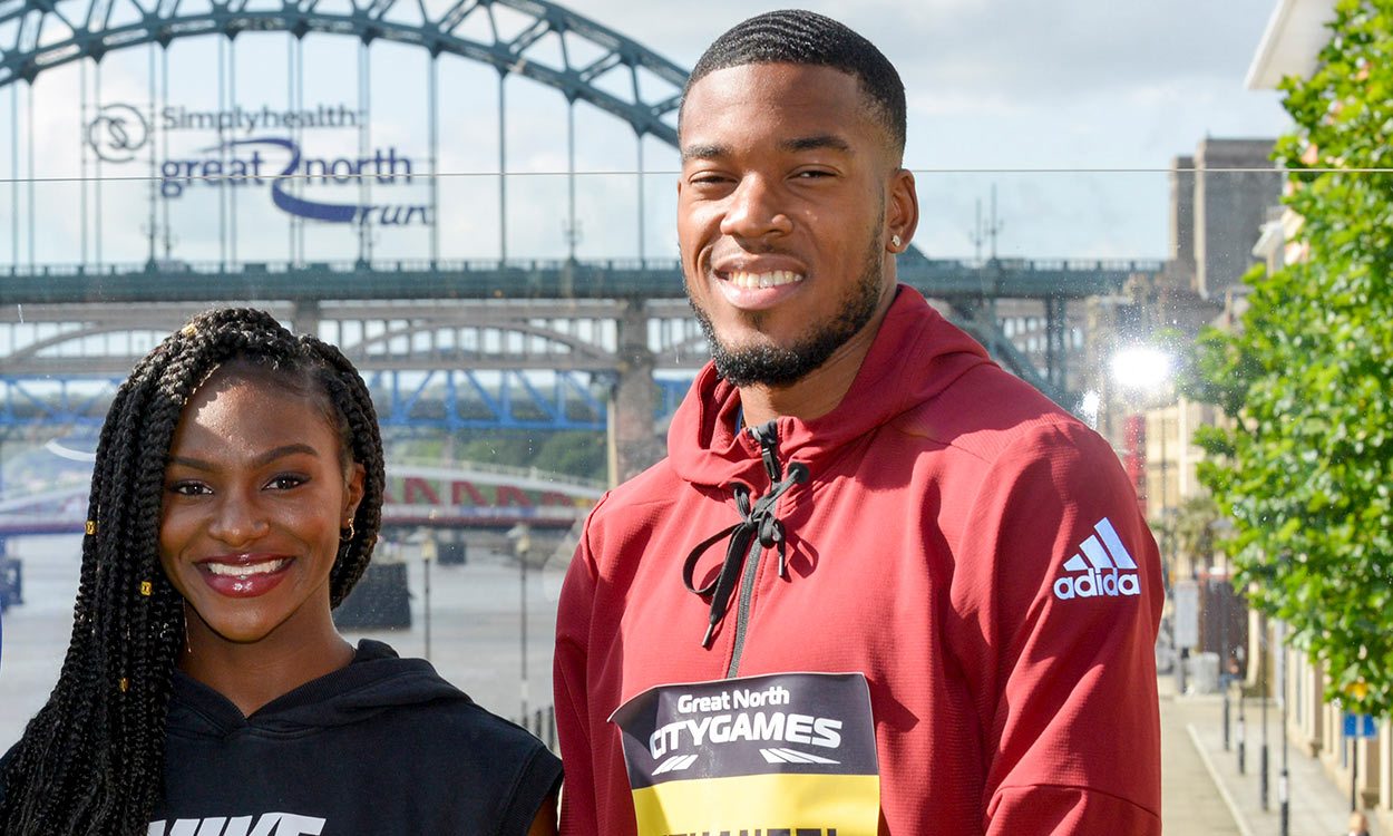Nethaneel Mitchell-Blake and Dina Asher-Smith set for 150m showdowns