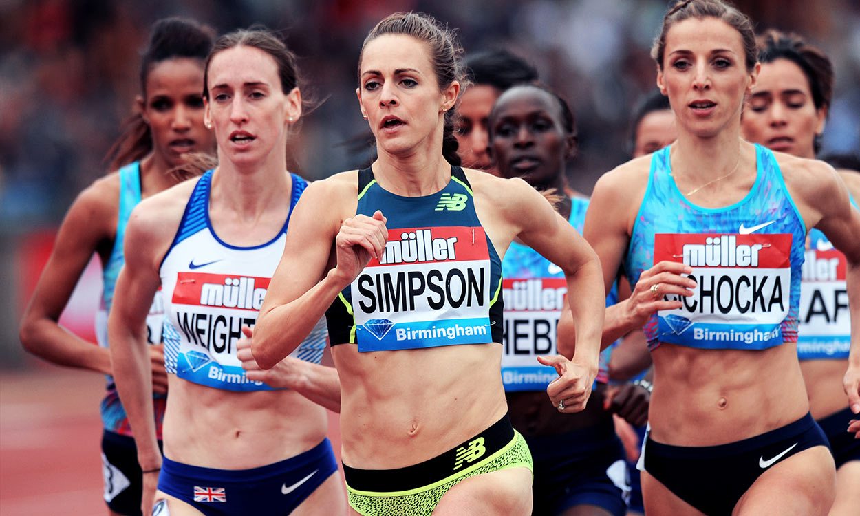 Jenny Simpson’s ‘old-school’ training