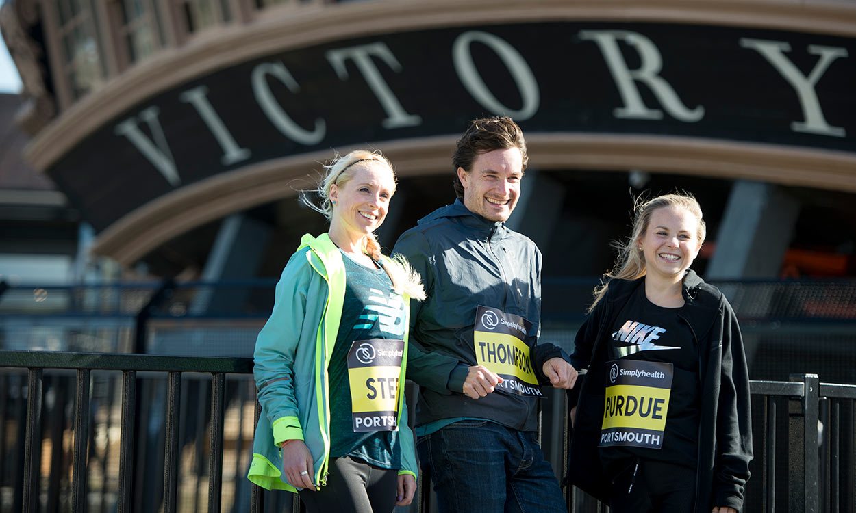 Chris Thompson gets set to defend Great South Run title