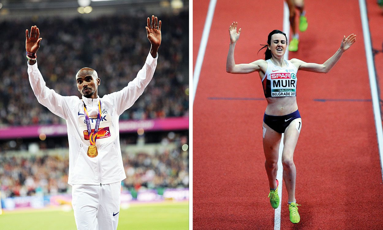 Mo Farah and Laura Muir earn BAWA awards