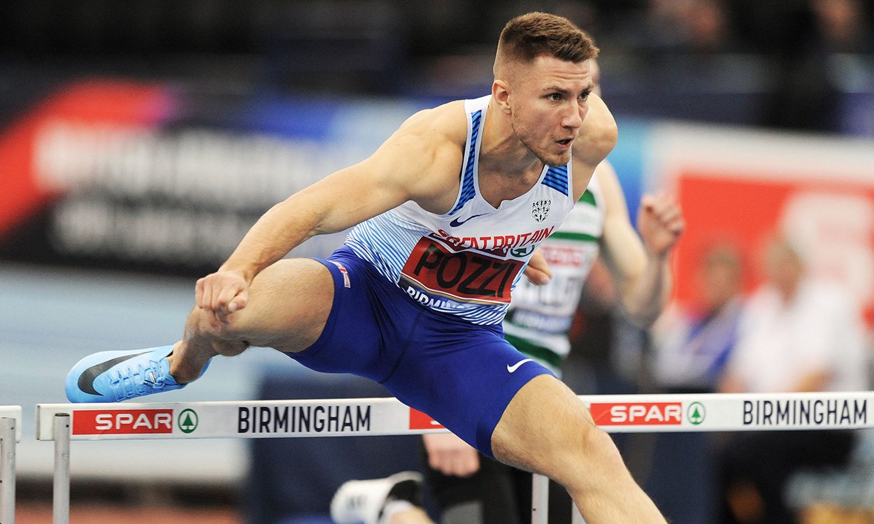 Andrew Pozzi is back in Birmingham with a medal in mind