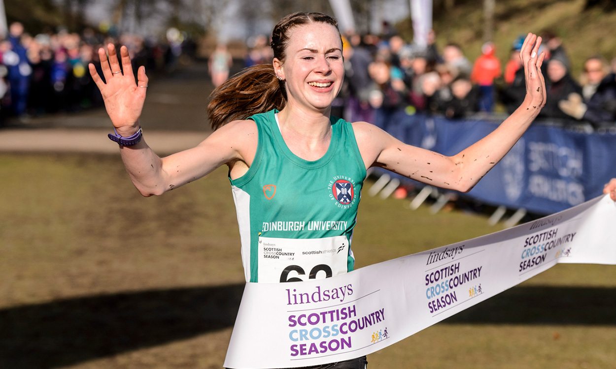 Kris Jones and Mhairi Maclennan crowned Scottish cross country champions