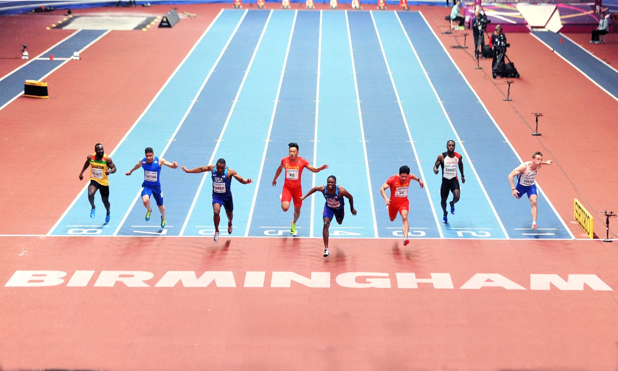 Sprinting supremacy from Christian Coleman at World Indoors
