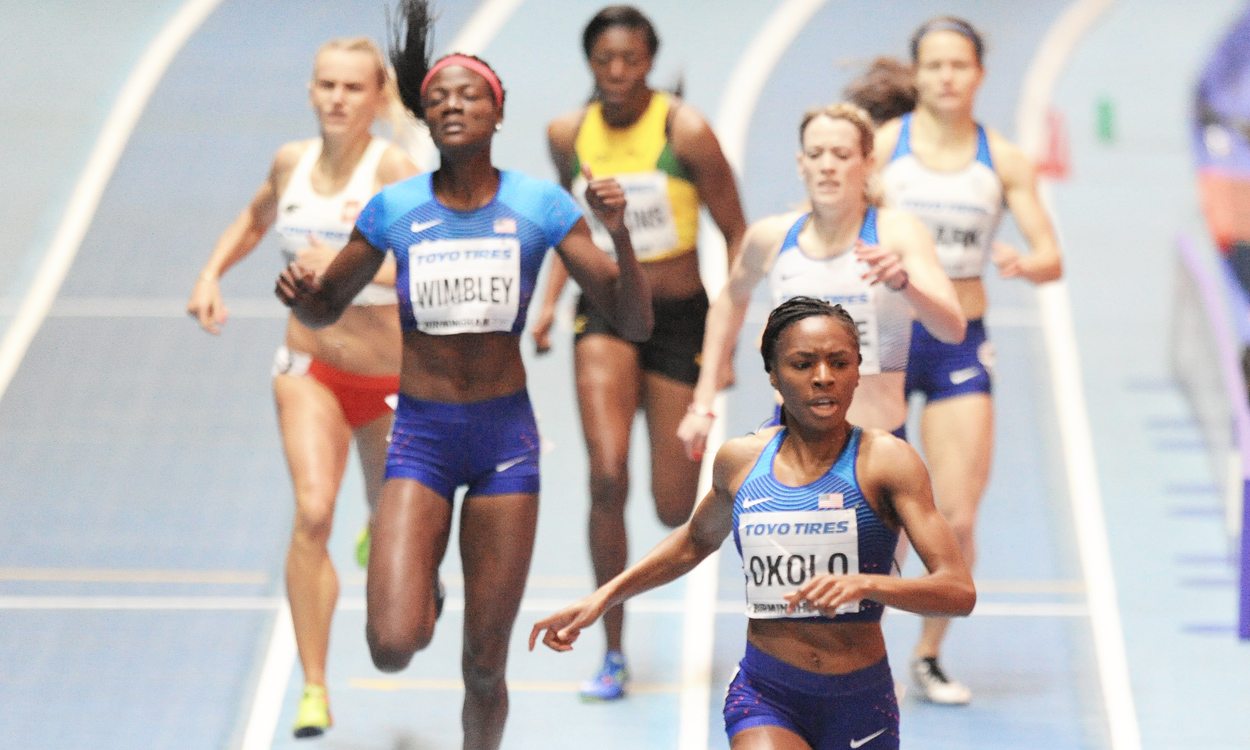 Bronze for Eilidh Doyle behind US one-two