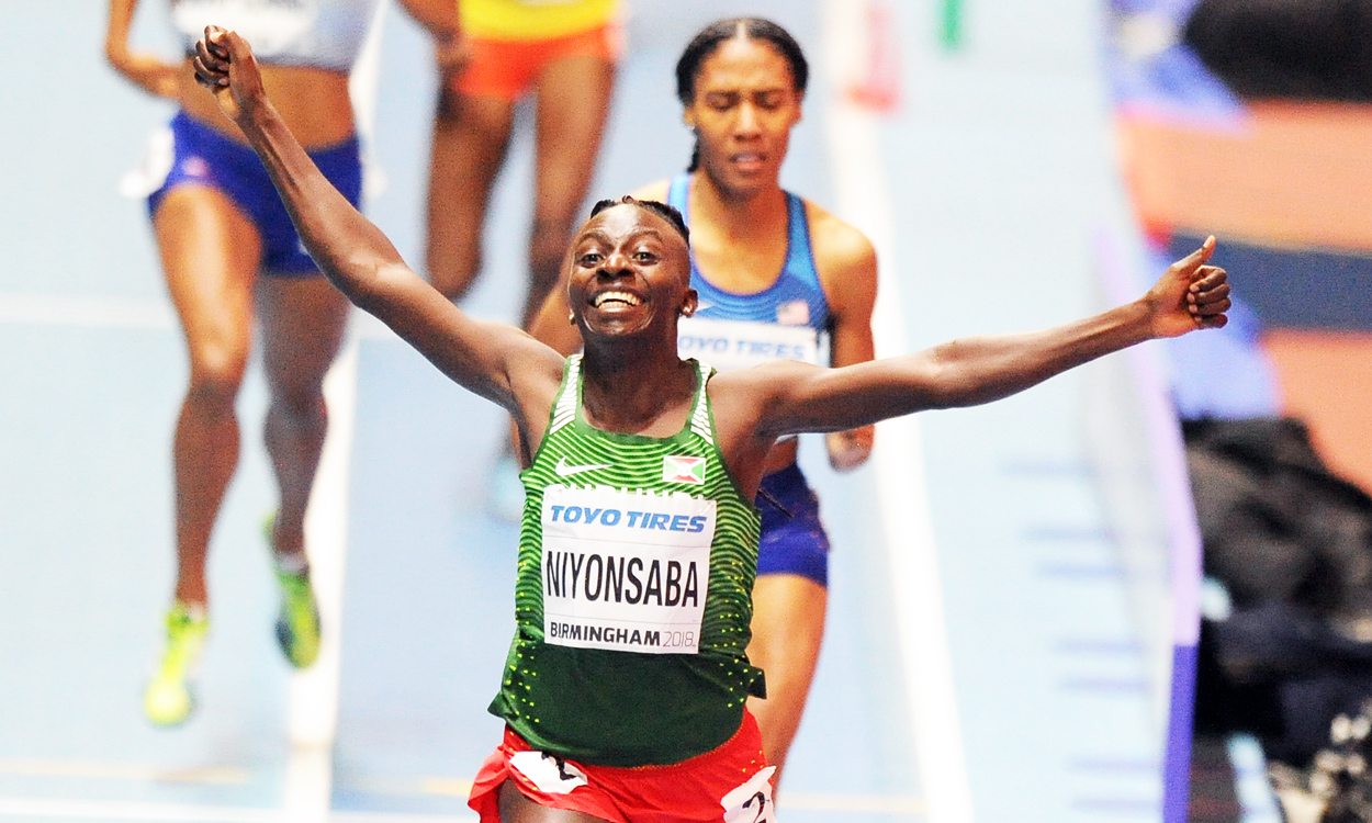 Bronze for Britain as Francine Niyonsaba wins world indoor 800m