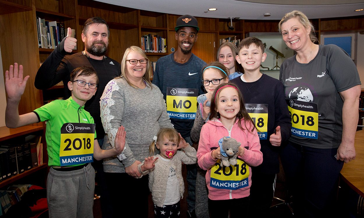 Great Manchester Run: Mo Farah meeting boosts family runners