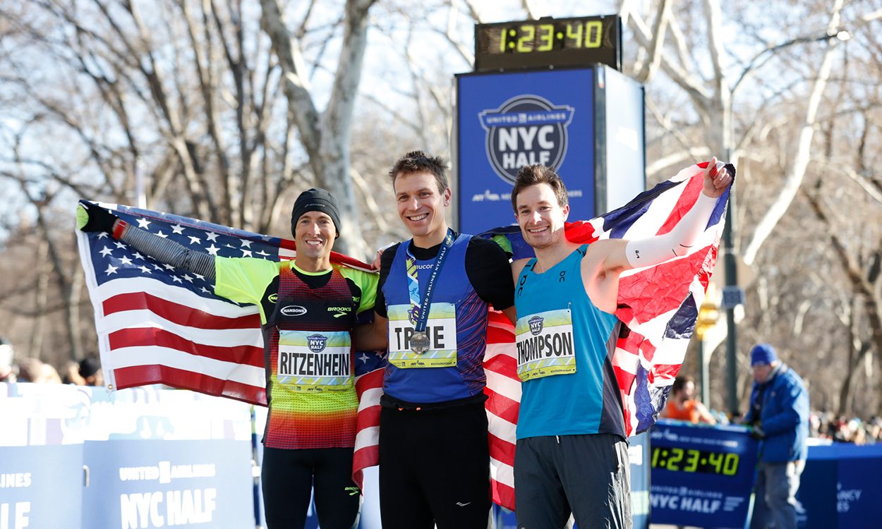 Ben True and Buze Diriba win NYC Half