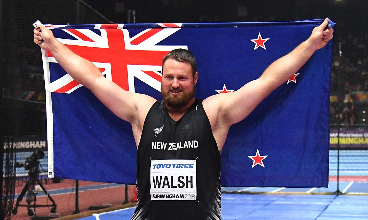 Record-breaking Tom Walsh stars in historic shot put contest
