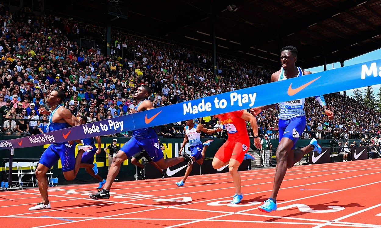 Ronnie Baker and Christian Coleman ready for rematch in Rome