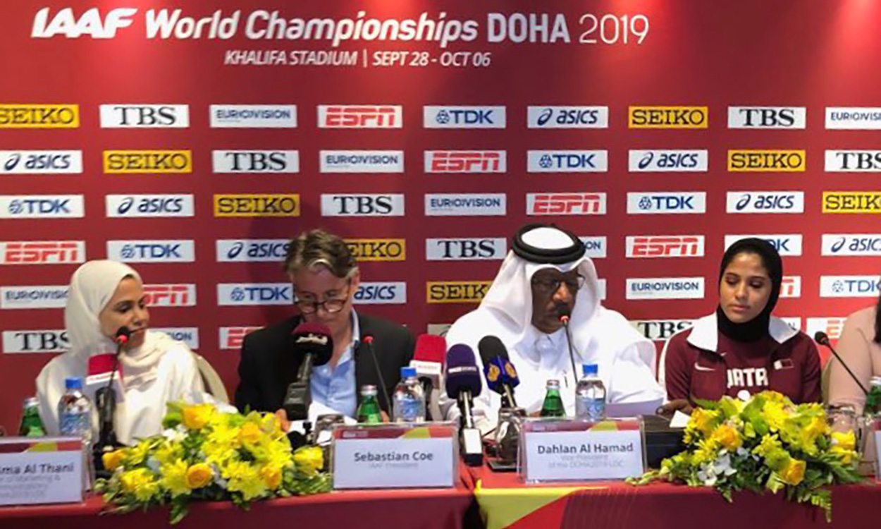 Doha World Championships schedule and midnight marathon announced