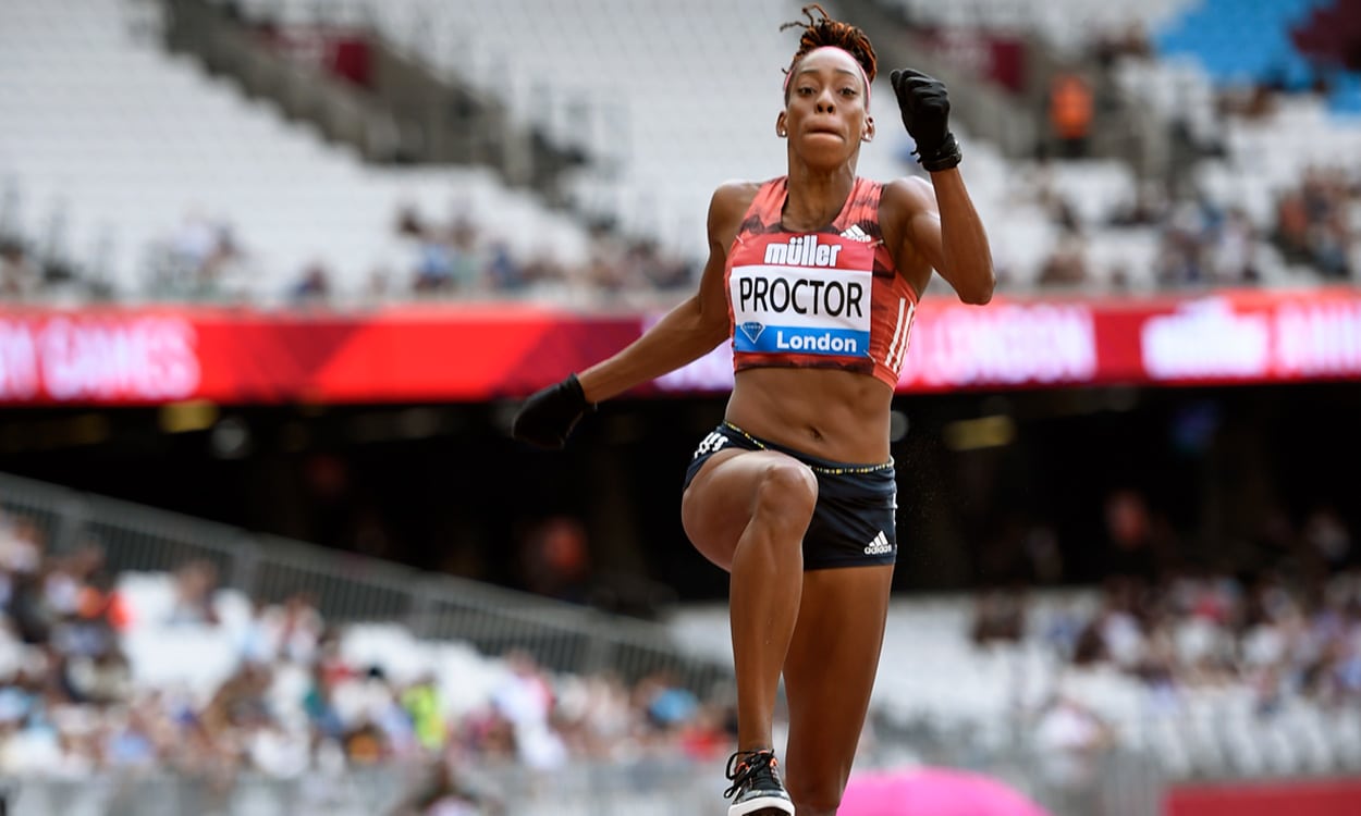 Shara Proctor soars to London long jump win