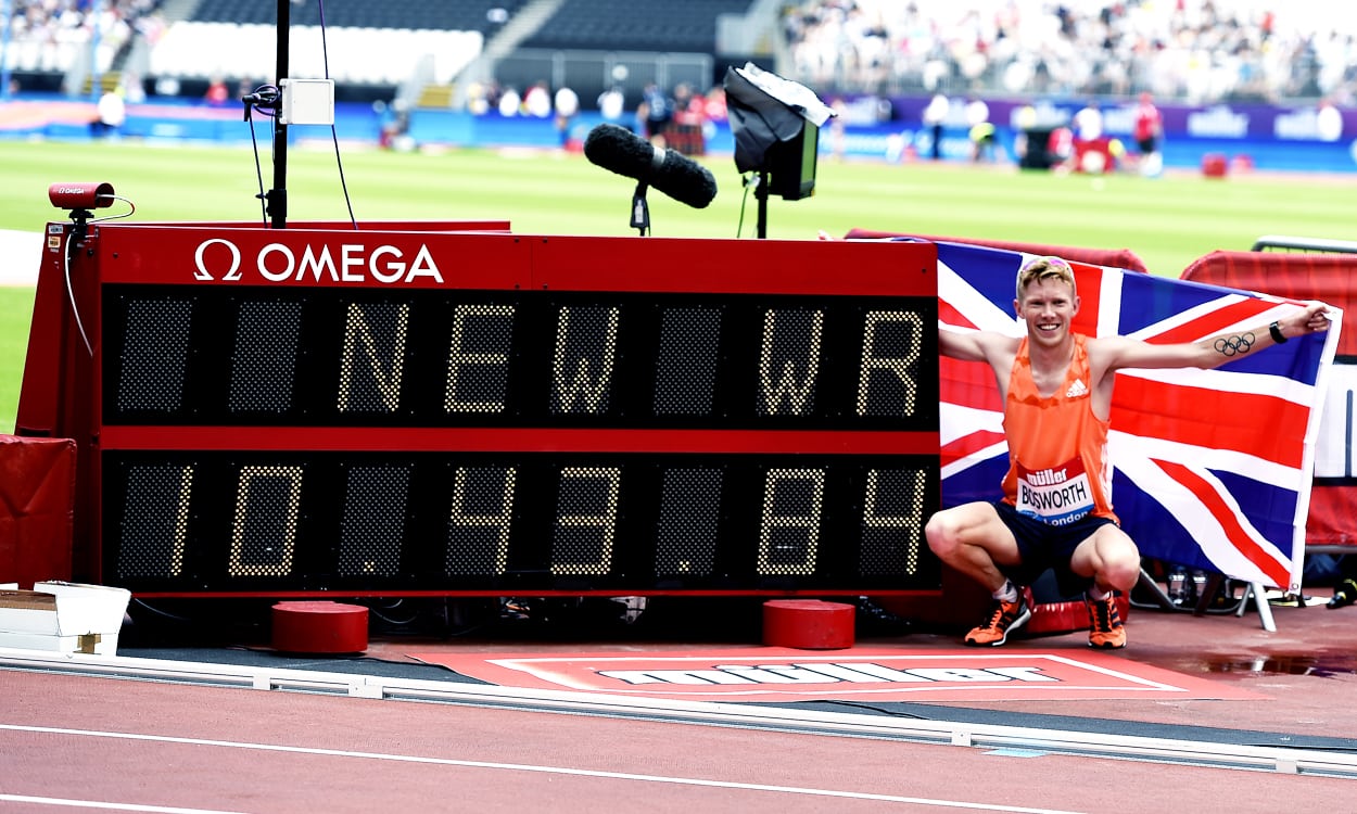 Tom Bosworth breaks world 3000m race walk record