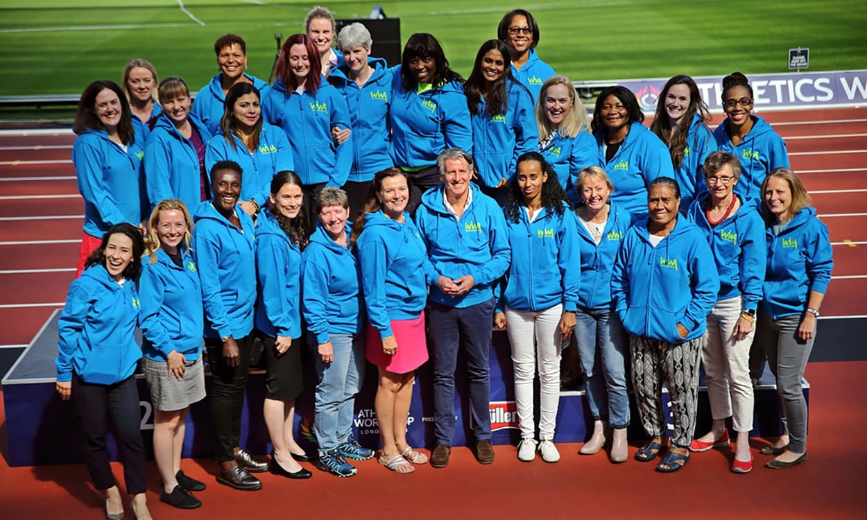 Women in World Athletics members meet in London