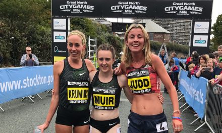 Laura Muir and Jordan Williamsz win Great North CityGames mile