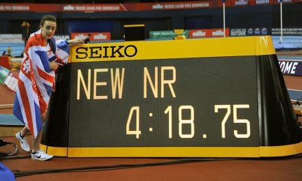 Laura Muir breaks British records in Birmingham