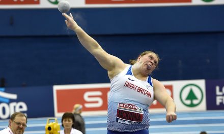 Sophie McKinna wins UK shot put title with big throw