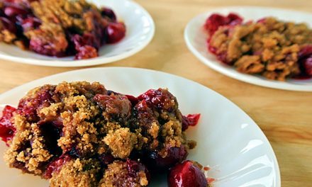 Recipe: Montmorency US tart cherry crumble