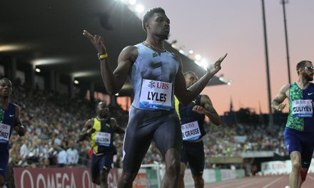 Noah Lyles storms to 19.50 200m in Lausanne