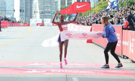 Brigid Kosgei smashes marathon world record in Chicago