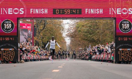 Eliud Kipchoge runs sub-two-hour marathon