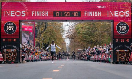Eliud Kipchoge runs sub-two-hour marathon
