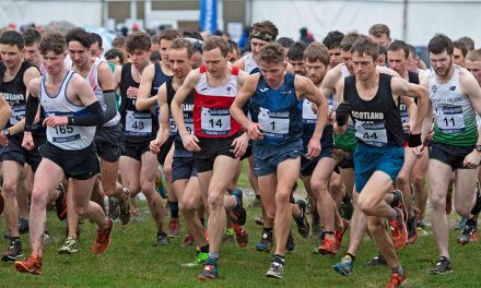 Kris Jones and Kate Avery beat the weather to win senior titles in Stirling