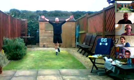 James Campbell completes #6MetreGardenMarathon challenge for charity